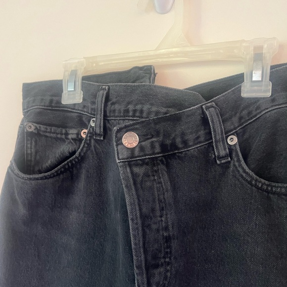AGOLDE Criss Cross Upsized Jean in Shambles Women’s Size 29 - Picture 5 of 7